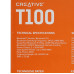 Колонки Creative T100 черный