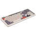 Клавиатура проводная + беспроводная 8BitDo Retro 108 Mechanical Keyboard - N Edition цвет серый