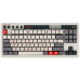 Клавиатура проводная + беспроводная 8BitDo Retro Mechanical Keyboard - N Edition цвет серый