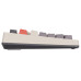 Клавиатура проводная + беспроводная 8BitDo Retro 108 Mechanical Keyboard - N Edition цвет серый