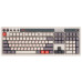 Клавиатура проводная + беспроводная 8BitDo Retro 108 Mechanical Keyboard - N Edition цвет серый