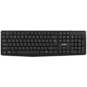 Клавиатура проводная Aceline K-1204BU цвет черный