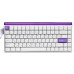 Клавиатура проводная AULA HERO84 HE цвет белый
