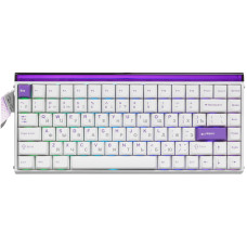 Клавиатура проводная AULA HERO84 HE цвет белый