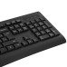 Клавиатура проводная KEYRON Eclipse цвет черный