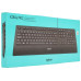 Клавиатура проводная Logitech K280E цвет черный