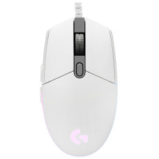 Мышь проводная Logitech G102 LIGHTSYNC [910-005809] белый