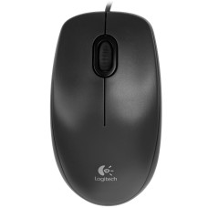 Мышь проводная Logitech M90 [910-001794/910-001793] черный