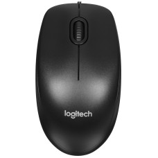 Мышь проводная Logitech B100 [910-006605] черный